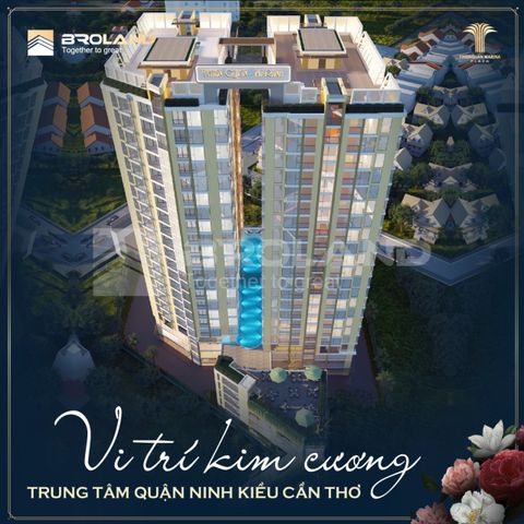  ​​​​​​​THÁP ĐÔI CAO 23 TẦNG - CHUNG CƯ CAO CẤP THIÊN QUÂN MARINA PLAZA CẦN THƠ 