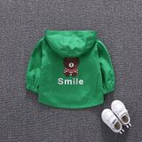  Áo khoác kaki cho bé trai TrueKids kaki dày 2 lớp thêu Smile 