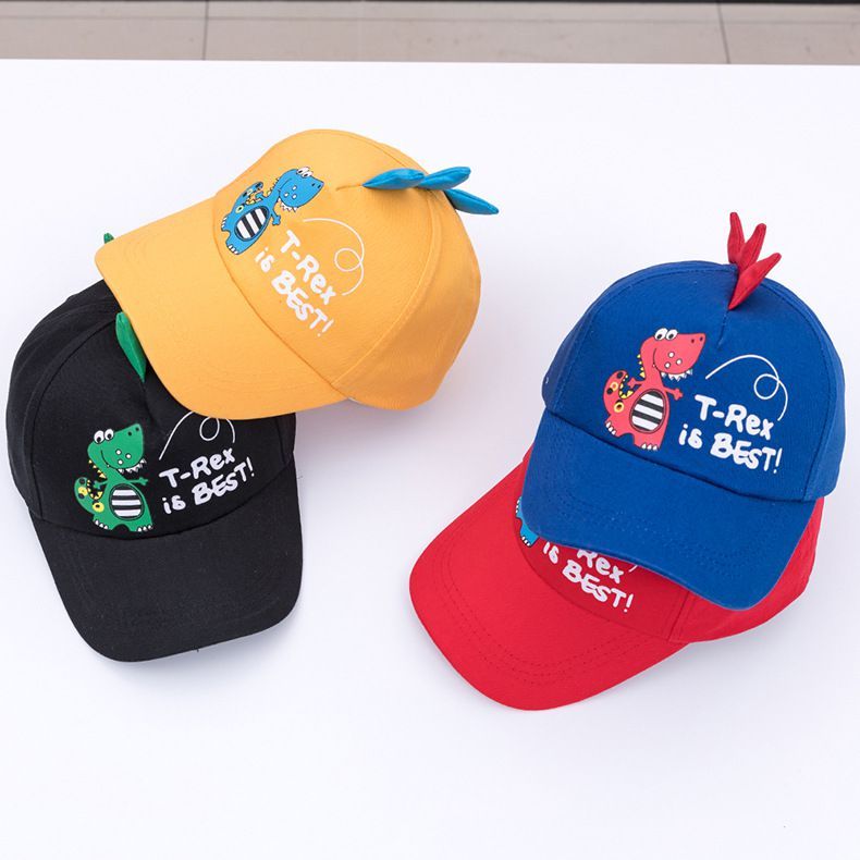 Mũ lưỡi trai trẻ em TrueKids, nón trẻ em hình khủng long cực đáng yêu