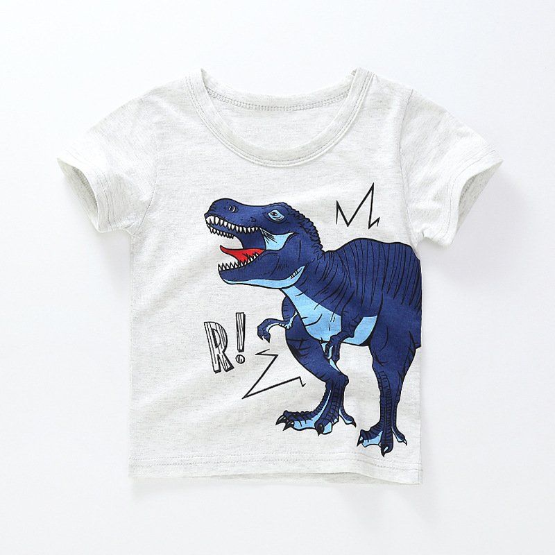 Áo thun bé trai truekids áo phông chất cotton 100% nhiều hình in hàng xuất