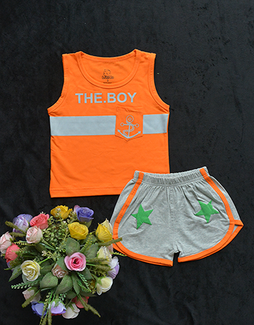 Đồ bộ sát nách bé trai the boy