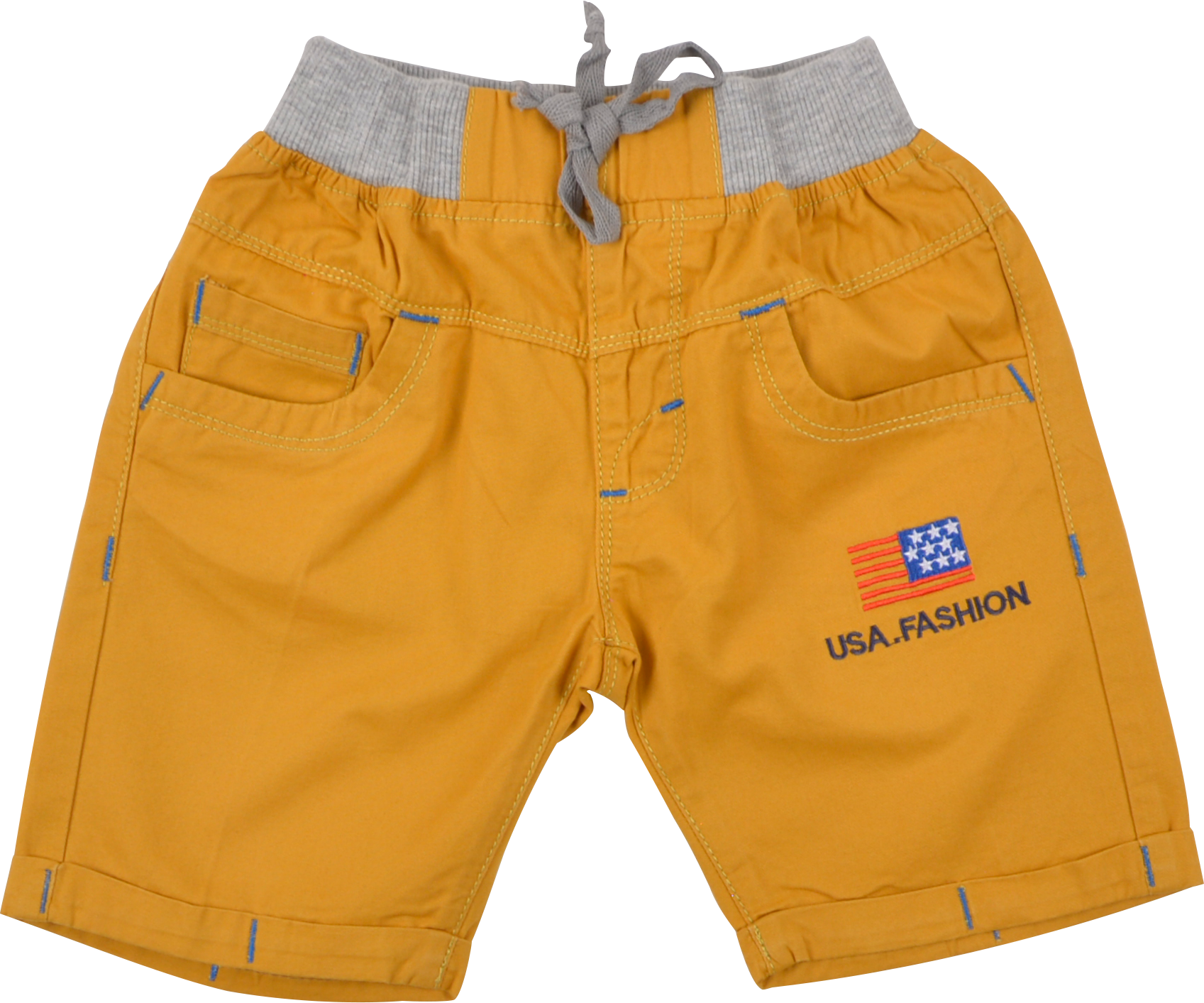 Quần short kaki bé trai lưng thun TrueKids Hàng Xuất Vải Mịn Mềm 4 màu