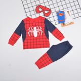  Đồ bộ dài tay cho bé trai TrueKids in siêu nhân nhện kèm mặt nạ 