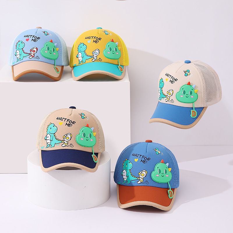 Mũ lưỡi trai cho bé trai TrueKids, nón in khủng long cho bé 1 - 5 tuổi