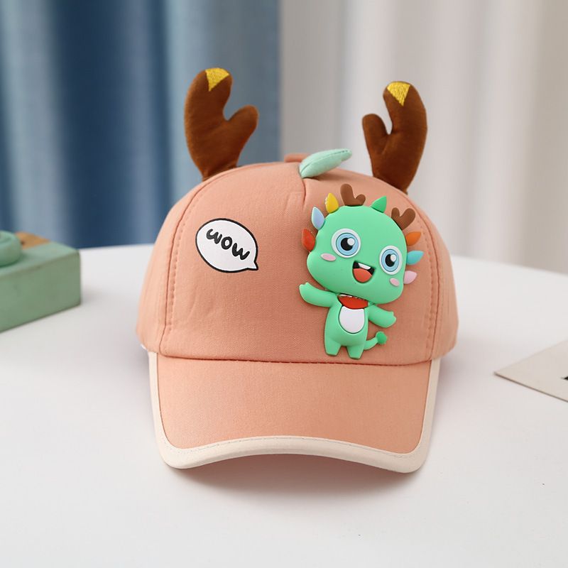 Mũ lưỡi trai cho bé trai TrueKids, nón sừng hươu gắn nổi cho bé 1 - 3 tuổi
