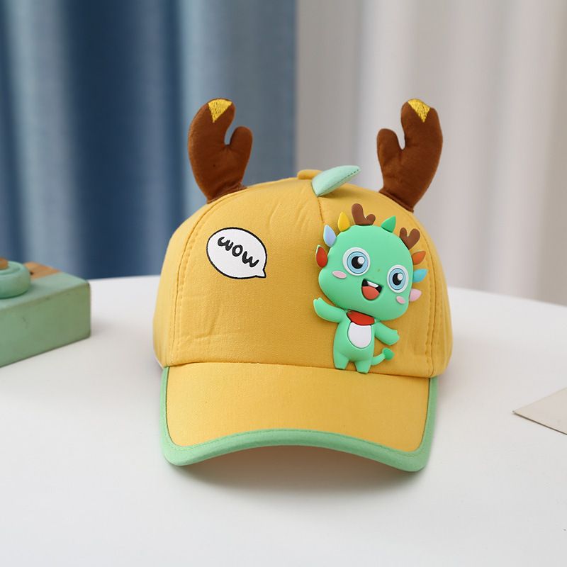 Mũ lưỡi trai cho bé trai TrueKids, nón sừng hươu gắn nổi cho bé 1 - 3 tuổi