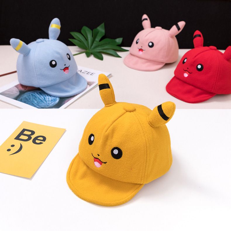 Nón Mềm Pikachu Cho Bé Trai TrueKids Thêu Ngộ Nghĩnh