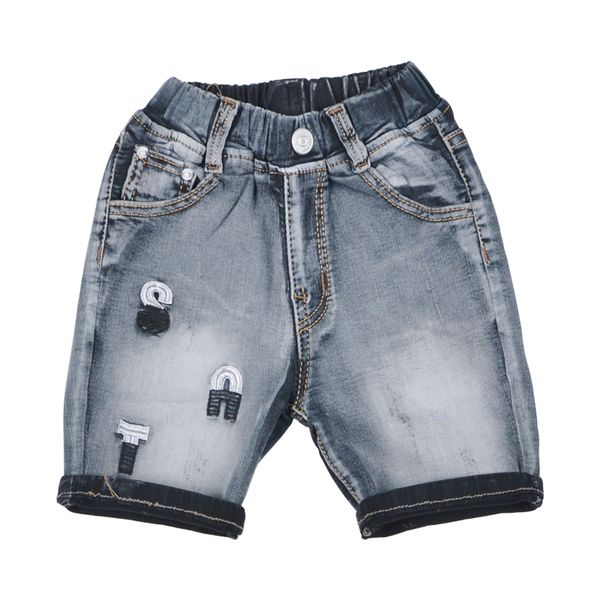  Quần short jean bé trai TrueKids Hàng Xuất Vải Mịn Mềm thêu S.A.T 