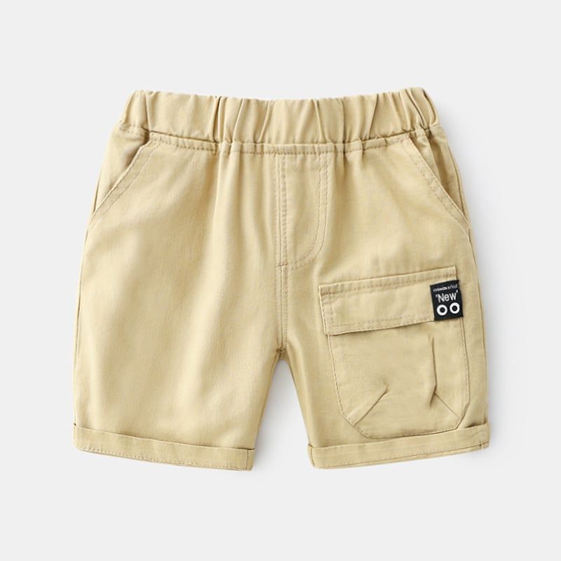 Quần kaki bé trai TrueKids quần short cho bé túi trước