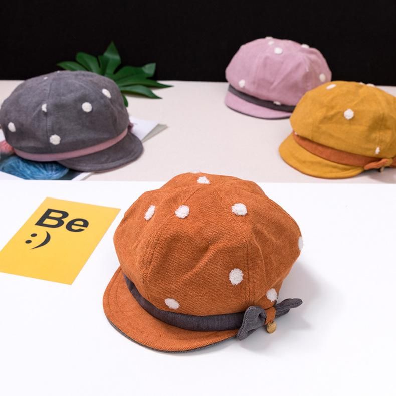 Mũ Baker Boy Cho Bé Gái TrueKids Có Nơ Phong Cách Hàn Quốc Cực Đẹp