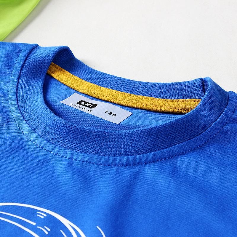 Áo thun trẻ em size đại TrueKids, Áo thun ngắn tay bé trai in hình phi hành gia