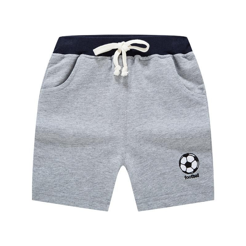 Quần thun bé trai BE TOP, quần short cho bé họa tiết thêu thể thao
