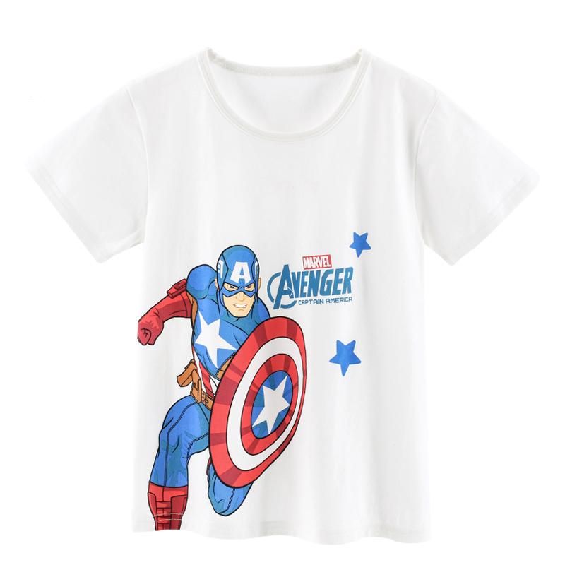 Áo thun bé trai truekids, áo phông chất cotton 100% in hình siêu nhân nhện