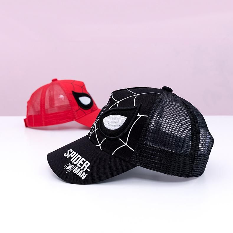 Mũ siêu nhân nhện cho bé trai TrueKids, nón thêu siêu nhân nhện cho bé 3 - 8 tuổi