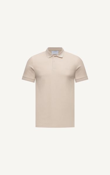  AG02 SIGNATURE SLIMFIT POLO  - PALE YELLOW