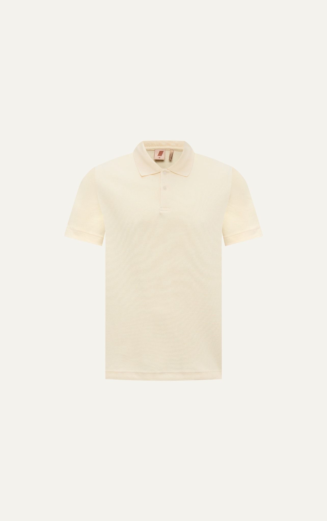 AG001 STUDIO LOOSE FIT BASIC POLO - OFF WHITE