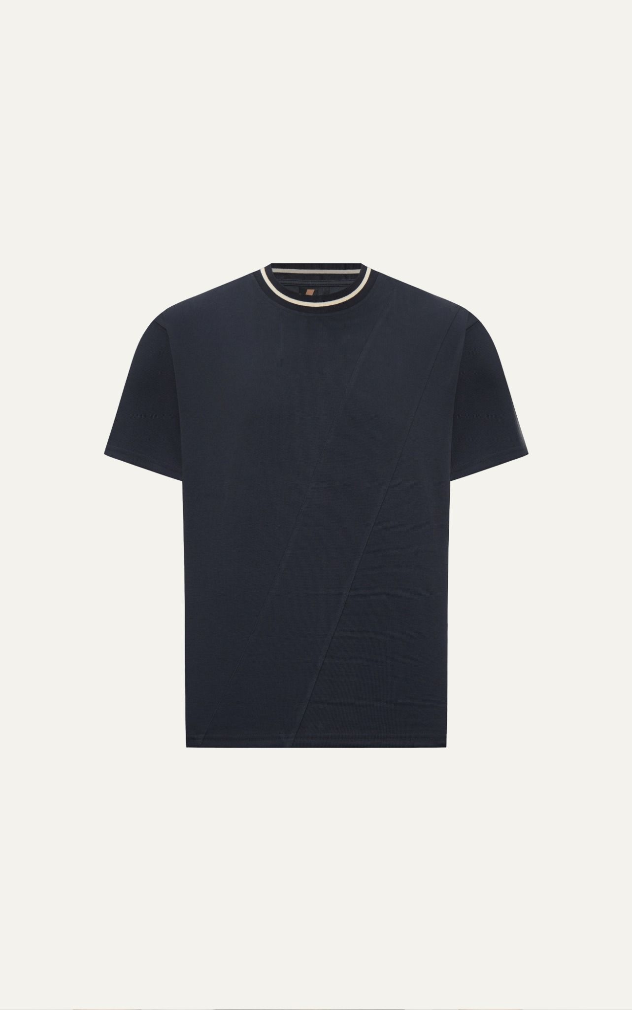 AG742 STUDIO LOOSE FIT BASIC T-SHIRT - PRUSSION BLUE