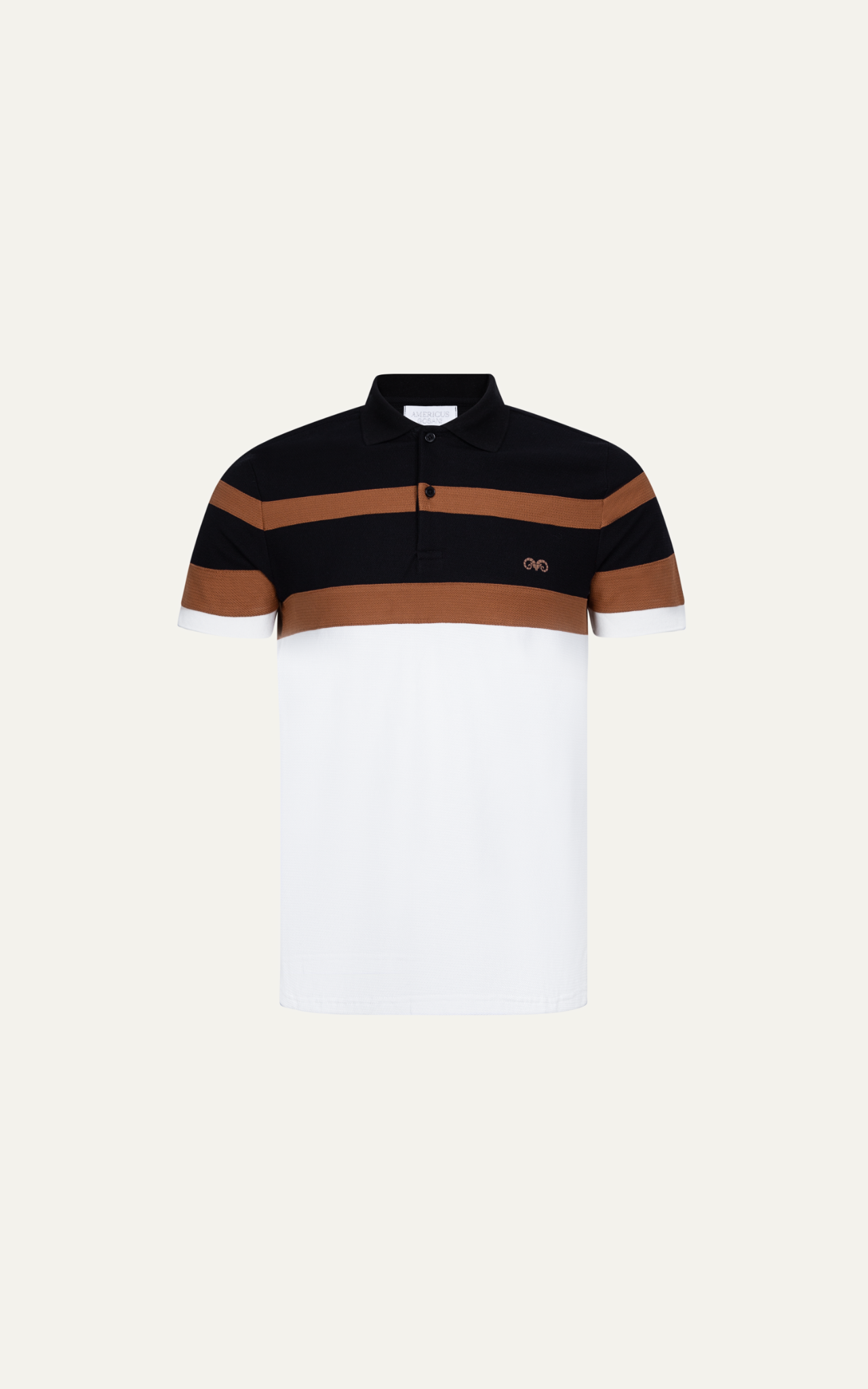 AG83 PREMIUM SLIMFIT POLO - BLACK