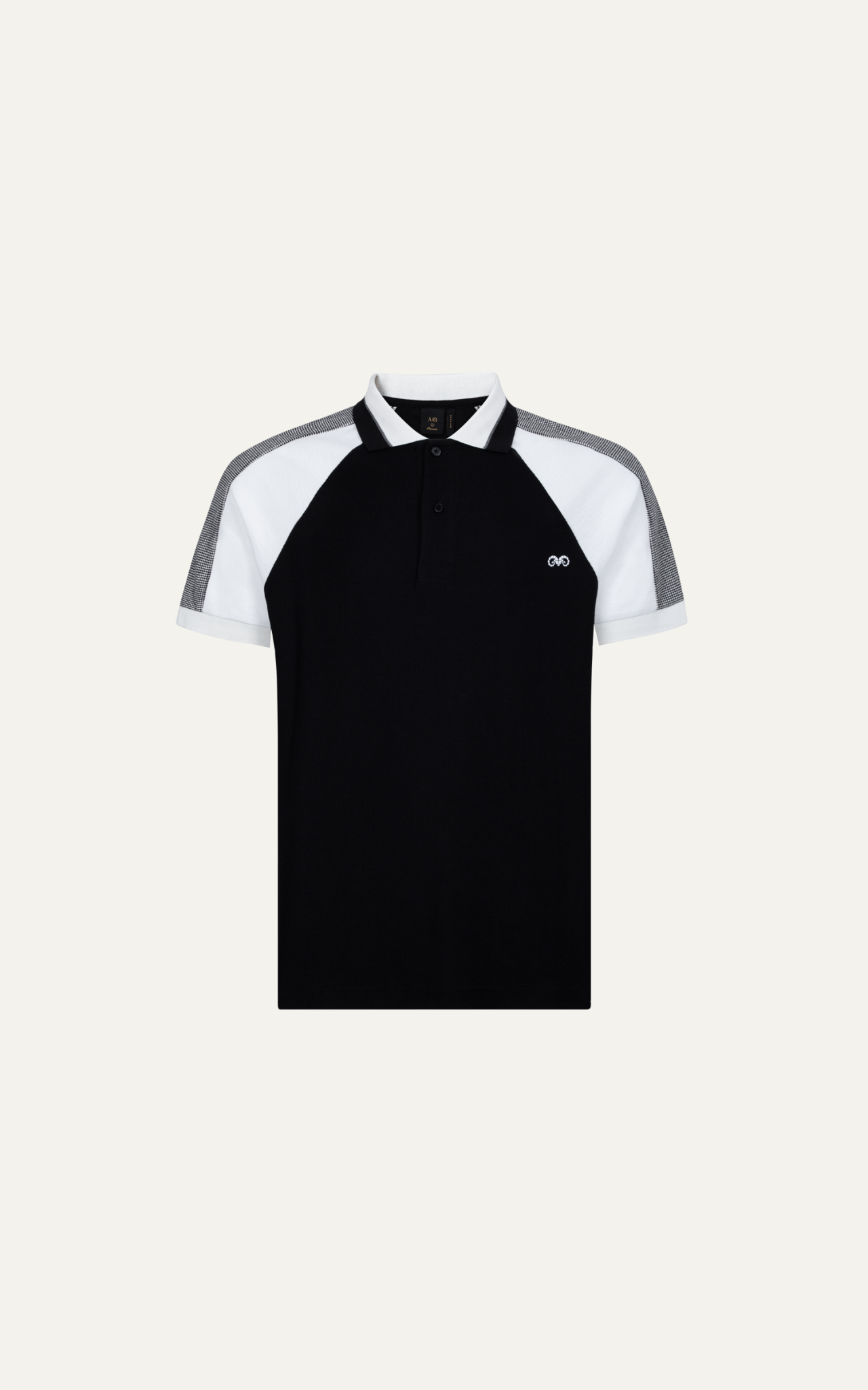 AG003 PREMIUM REGULAR FIT POLO - BLACK