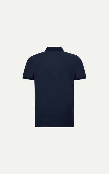  T65 FACTORY SLIMFIT STRIPED POLO - DARK BLUE 