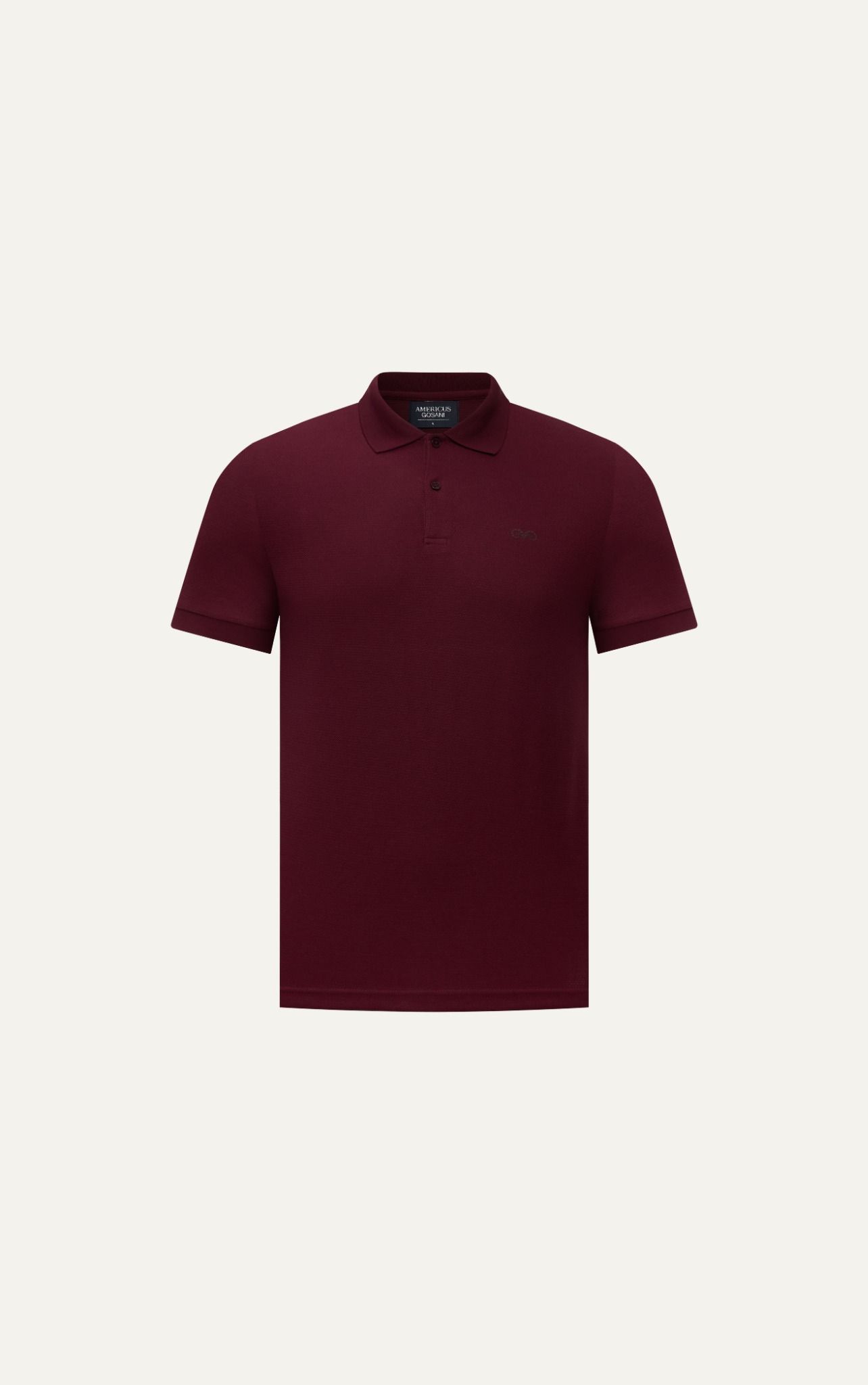 AG02 SIGNATURE SLIMFIT POLO - DARK RED