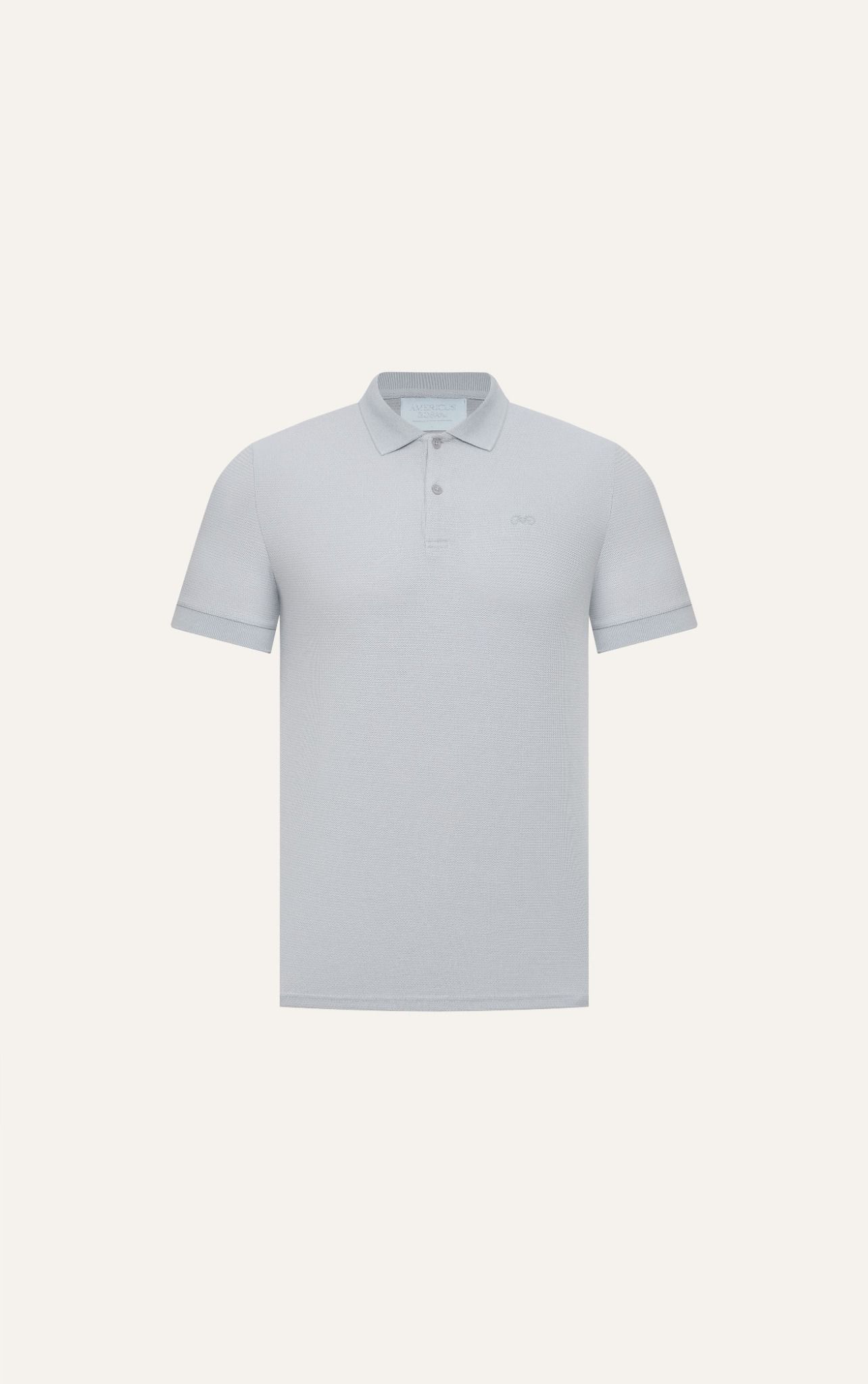 AG02 SIGNATURE SLIMFIT POLO - LIGHT GREY
