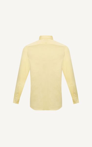  AG618 SLIM FIT SHIRT IN YELLOW 