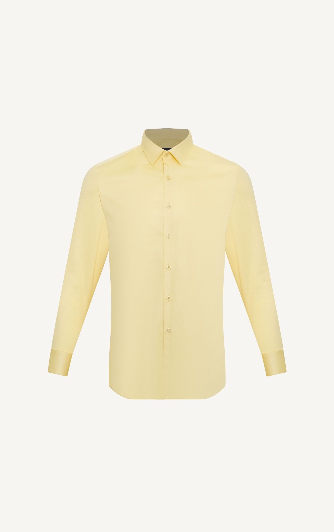  AG618 STUDIO SLIMFIT SHIRT - YELLOW 