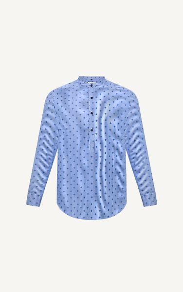  AG381 PARTTEN SHIRT IN LIGHT BLUE