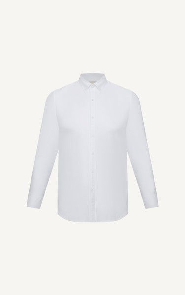  AG73 PREMIUM REGULAR FIT ESSENTIAL OXFORD SHIRT - WHITE