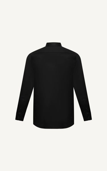  AG618 SLIM FIT SHIRT IN BLACK 