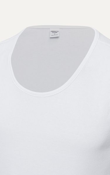  AGTA01 FACTORY REGULAR FIT BASIC TANKTOP - WHITE 