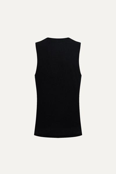  AGTA01 FACTORY REGULAR FIT BASIC TANKTOP - BLACK 