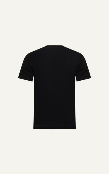  AG080 PREMIUM REGULAR FIT BASIC  T-SHIRT - BLACK 