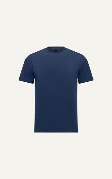  AG080 PREMIUM REGULAR FIT BASIC T-SHIRT - DARK BLUE