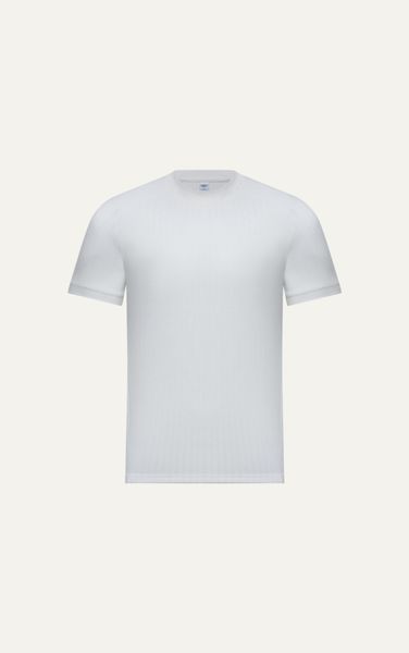  AG682 STUDIO REGULAR FIT NEW BODY T-SHIRT - WHITE