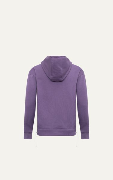  AG03 STUDIO LOOSE FIT BASIC HOODIE - PURPLE 