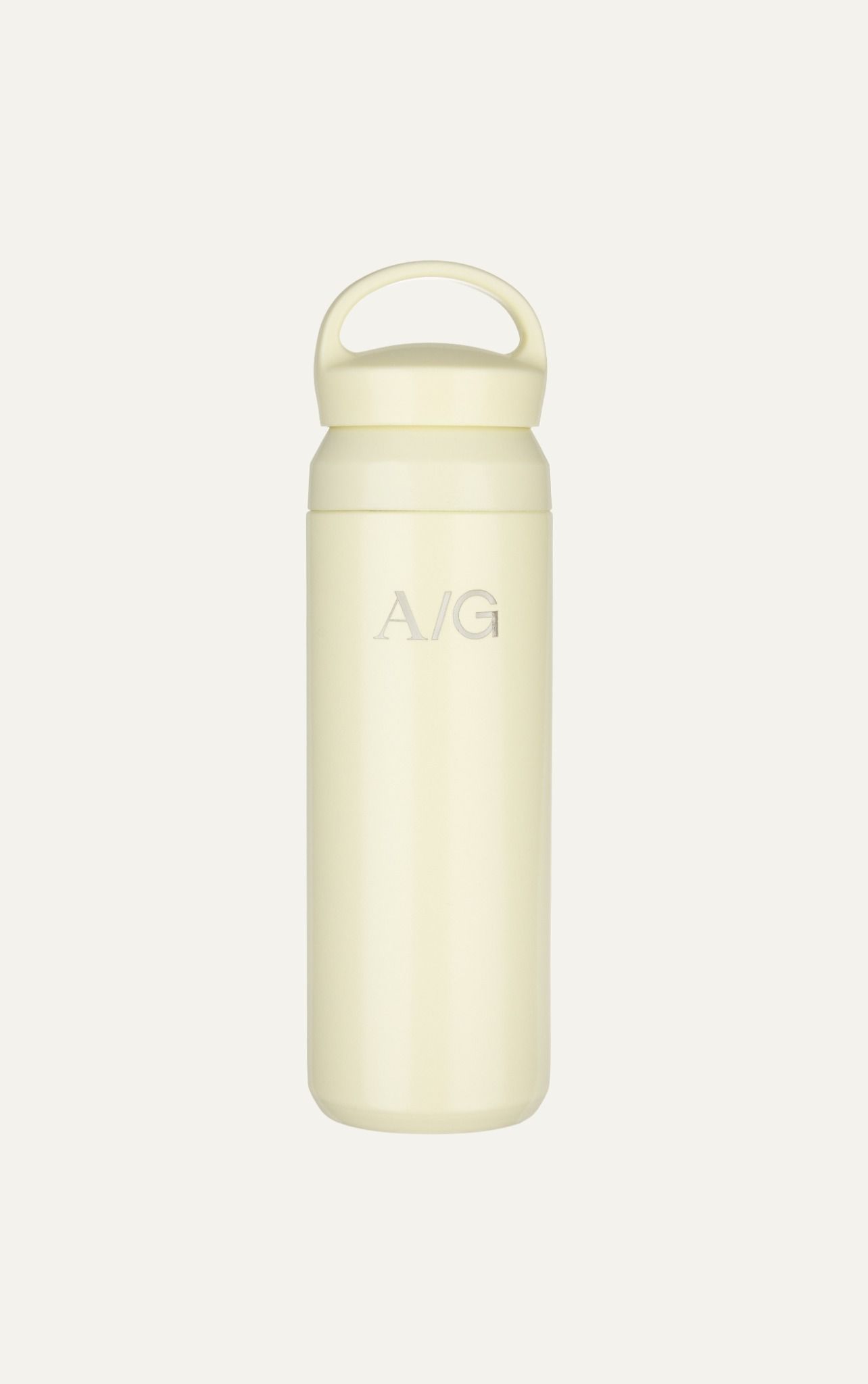 AG VACUUM BOTTLE WITH LOGO - OFF WHITE