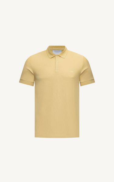  AG02 SIGNATURE SLIMFIT POLO - MELLOW YELLOW