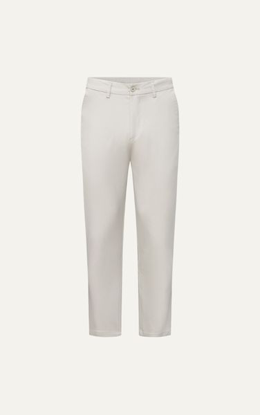  AG509 ELASTIC WAIST TROUSERS IN ORCHE WHITE