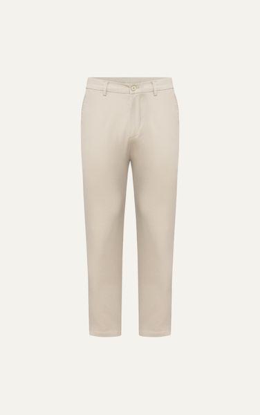  AG509 PREMIUM SLIMFIT ELASTIC WAIST TROUSERS - BEIGE