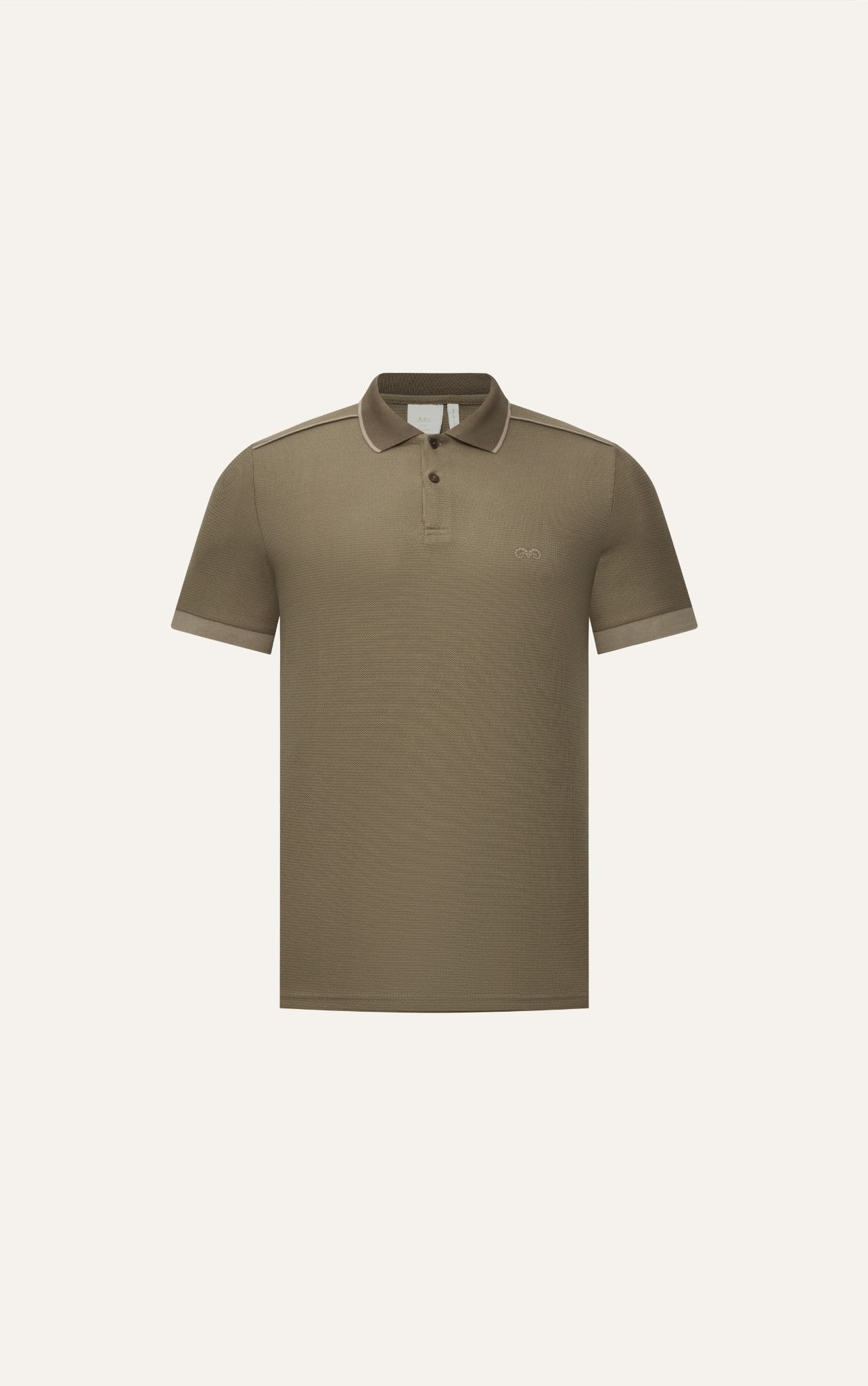 AG90 PREMIUM SLIMFIT POLO - BROWN