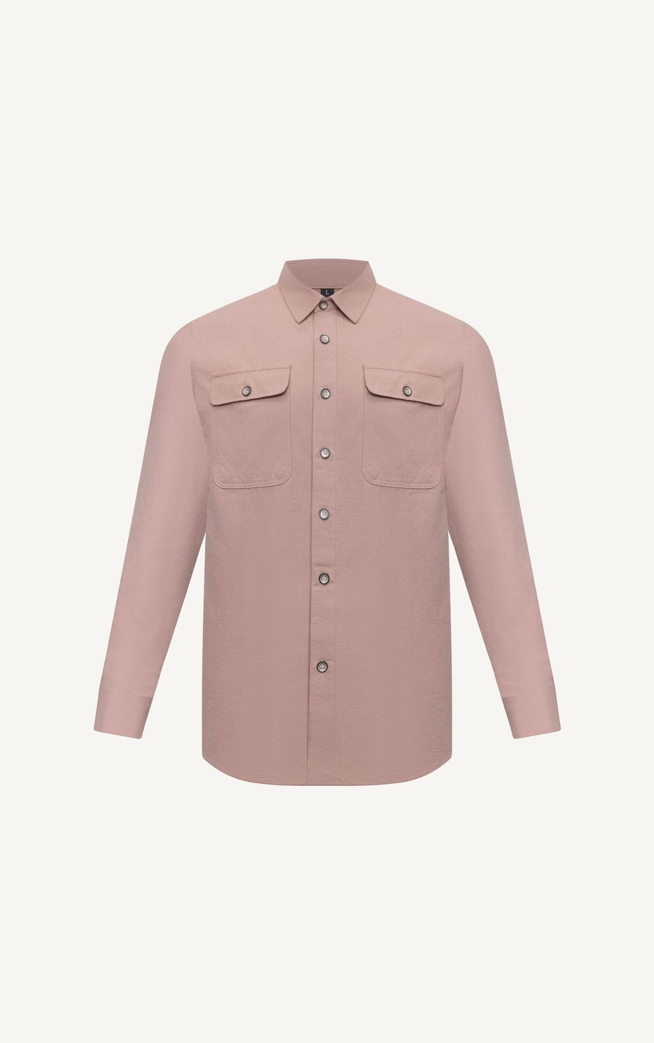 AG30 STUDIO REGULAR FIT POCKET SHIRT - PINK