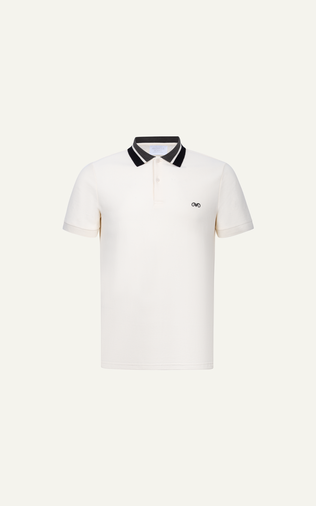 AG79 PREMIUM SLIMFIT POLO - OFF WHITE