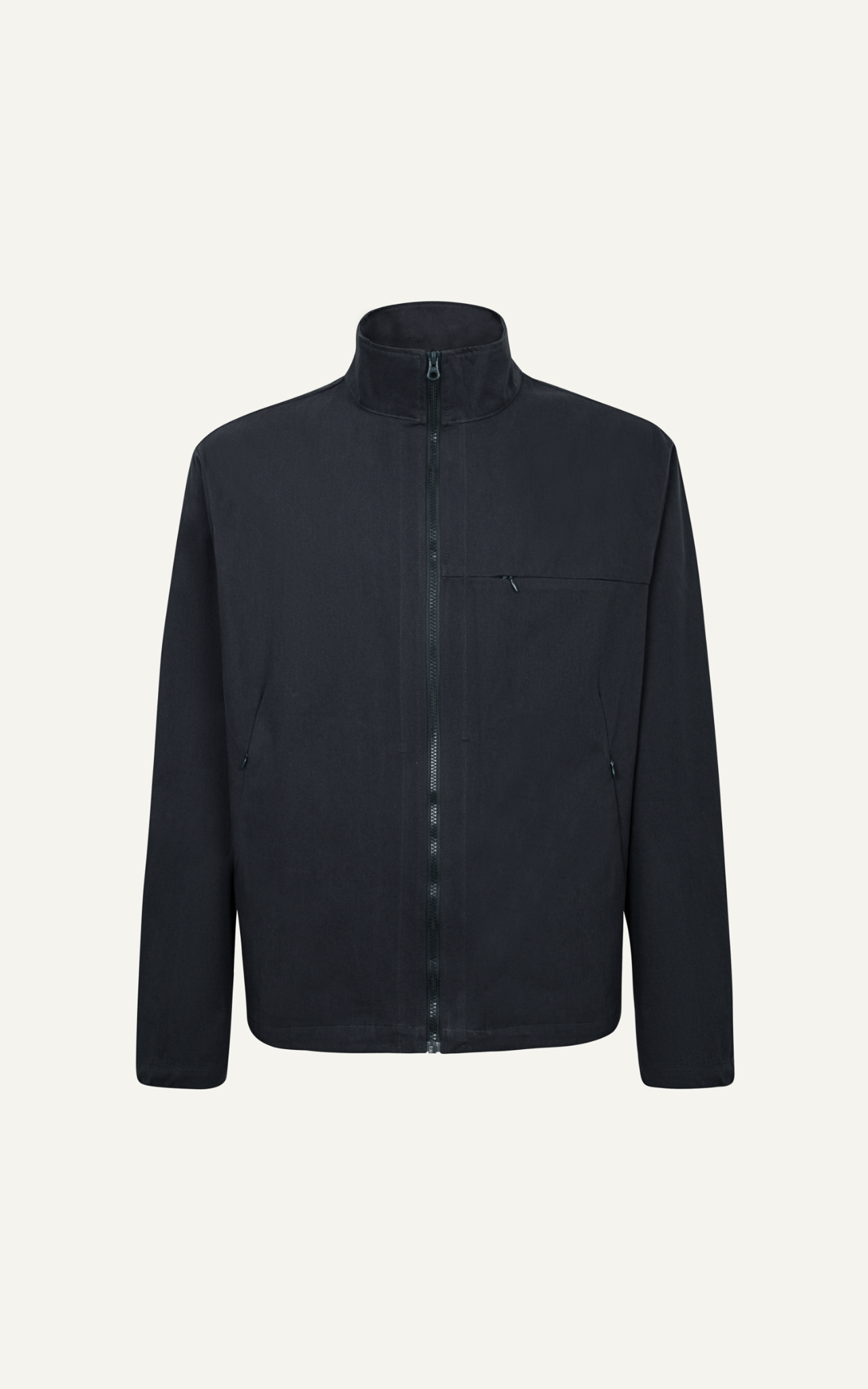 AG01 STUDIO LOOSE FIT KHAKI JACKET - BLACK