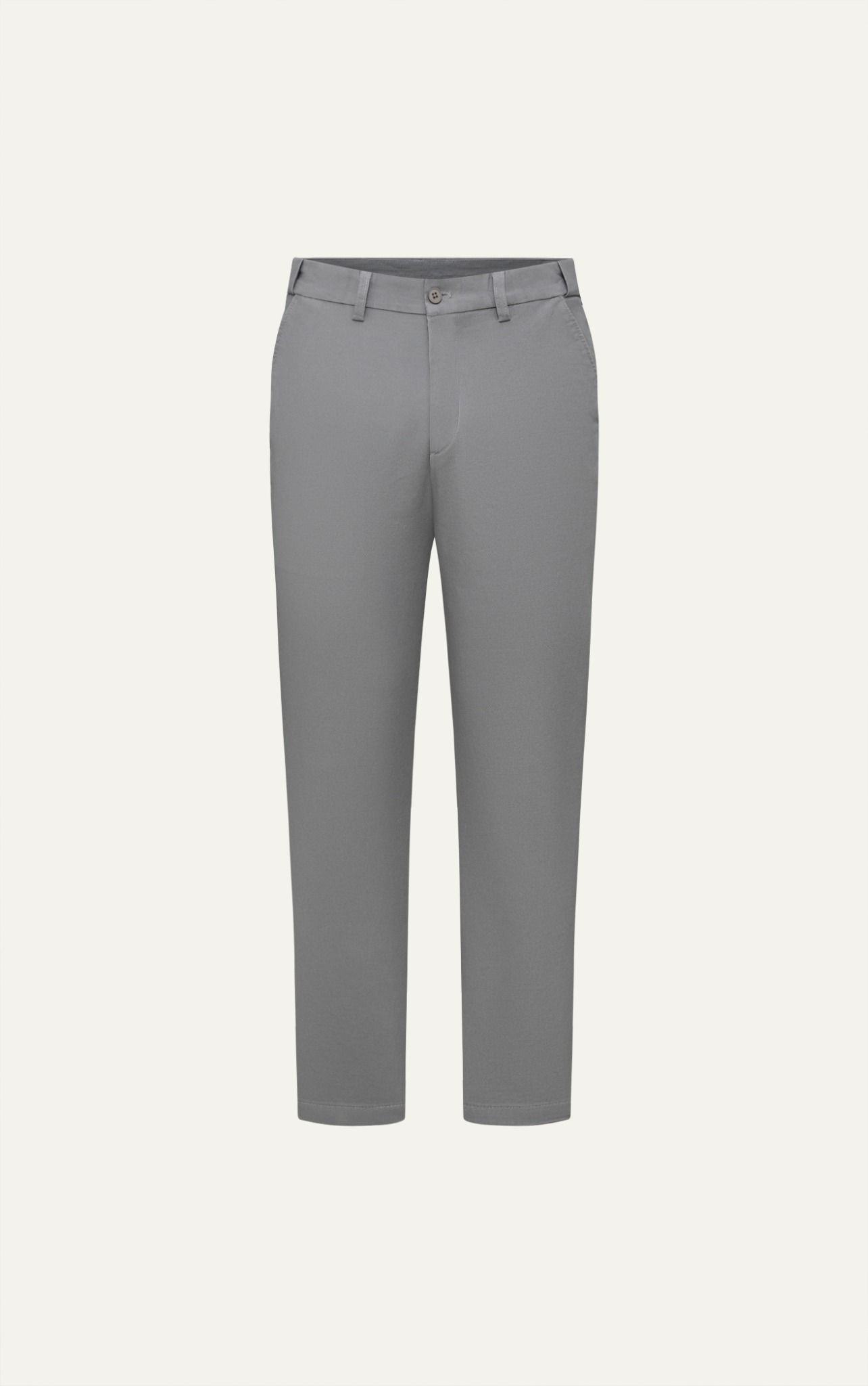 AG150 PREMIUM SLIMFIT KHAKI TROUSERS - LIGHT GREY
