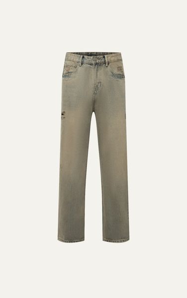  AG257 NEW RELAX WASH JEANS IN GREEN