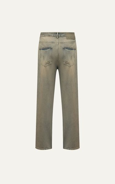  AG257 NEW RELAX WASH JEANS IN GREEN 