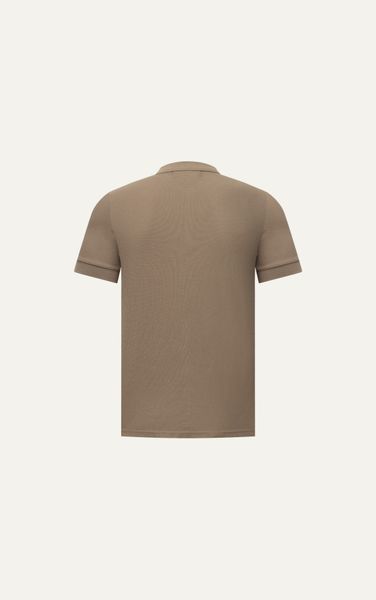  AG02 SIGNATURE SLIMFIT POLO - BROWN 