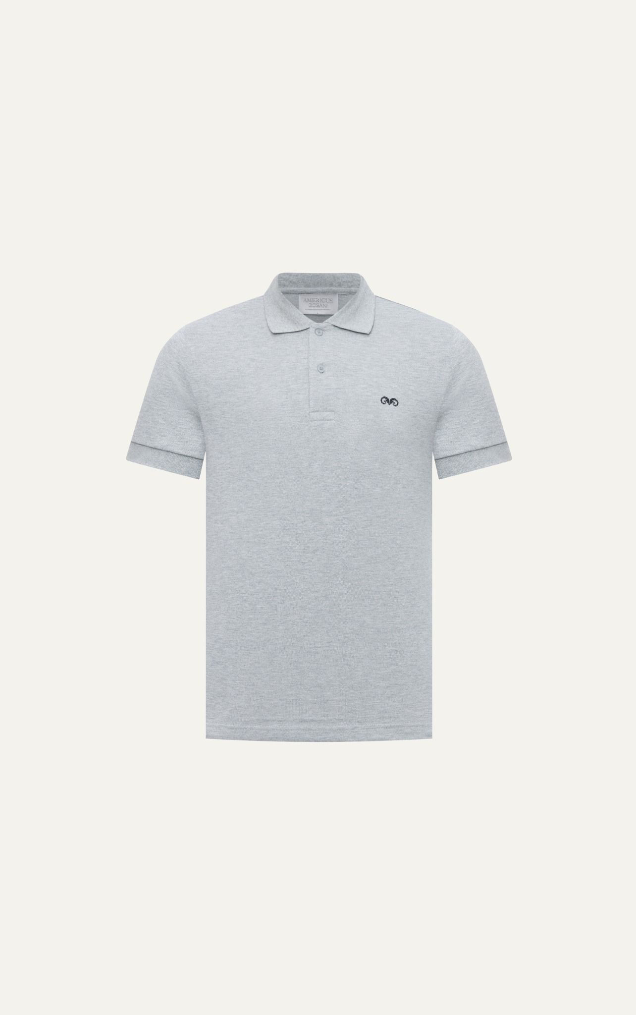 AG001 PREMIUM REGULAR FIT POLO - LIGHT GREY